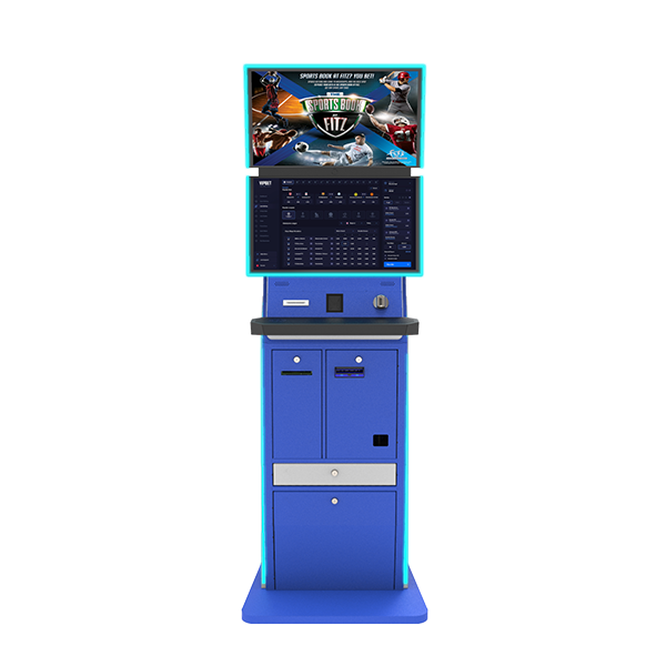 The Pareto casino gaming cabinet SSBT blue